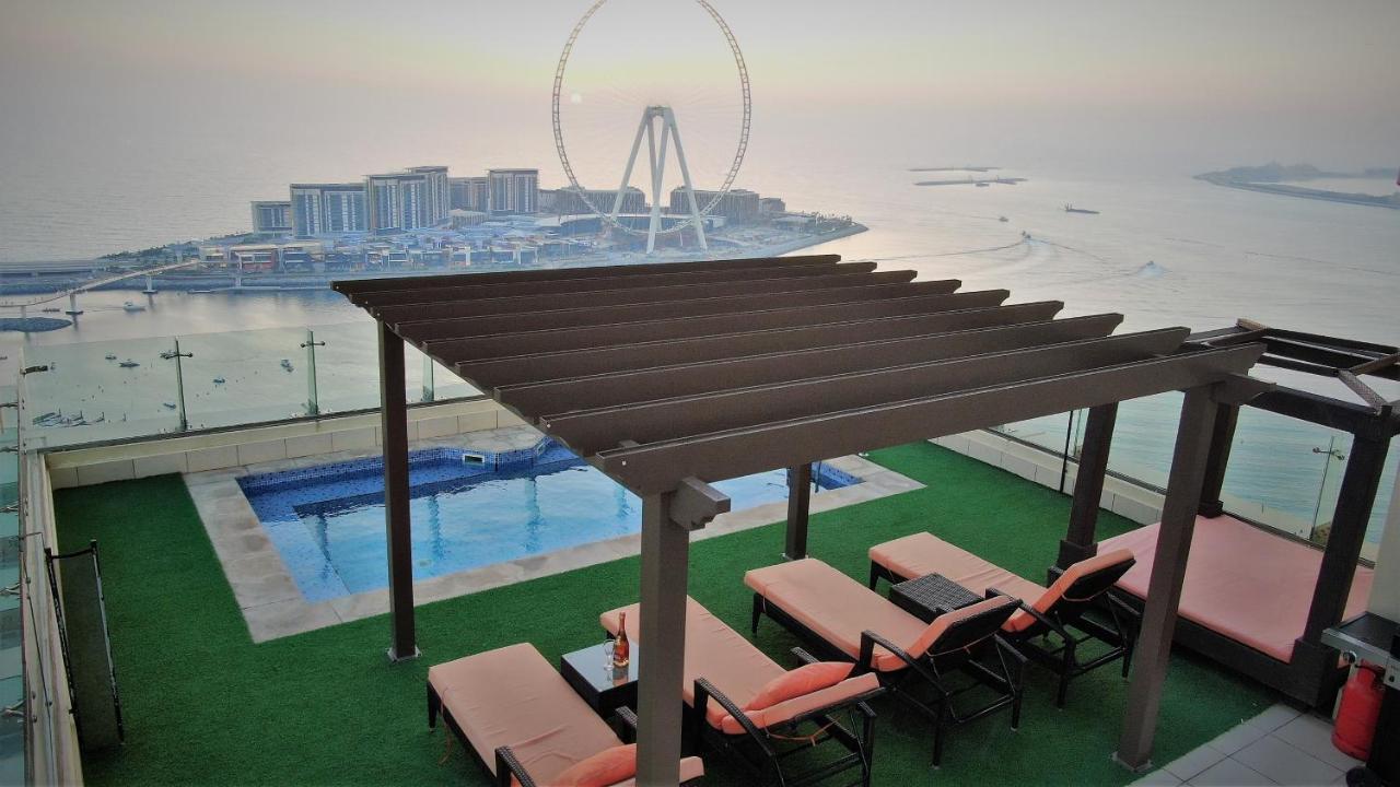 Jbr Penthouse With Terrace Pool Dubai Exterior foto