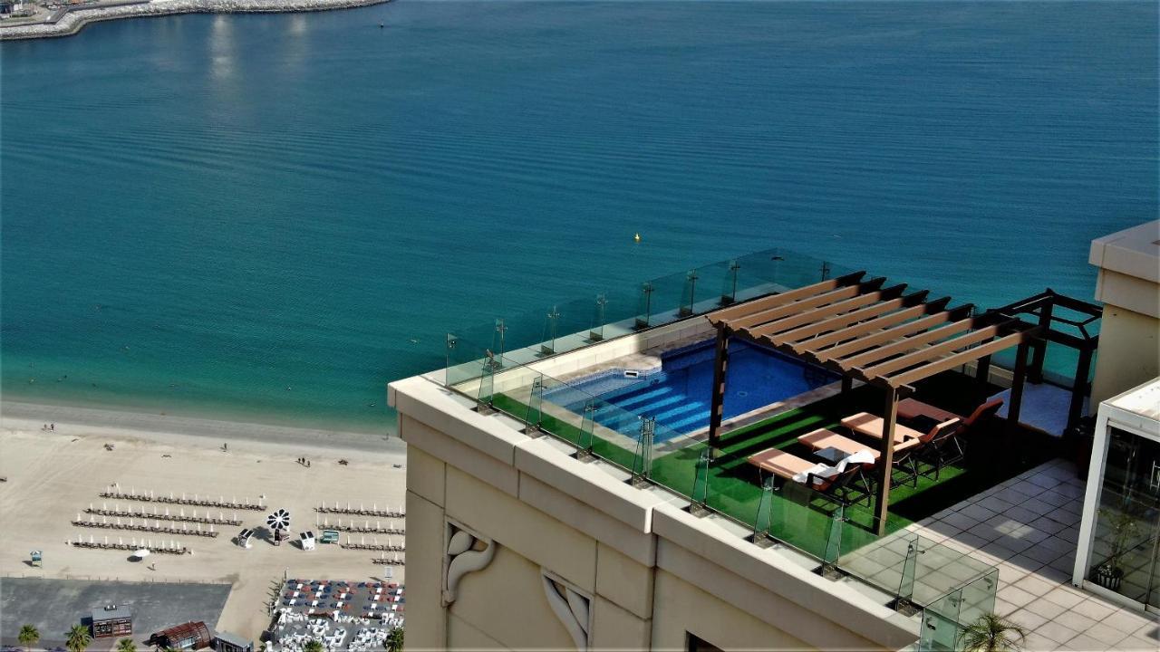 Jbr Penthouse With Terrace Pool Dubai Exterior foto