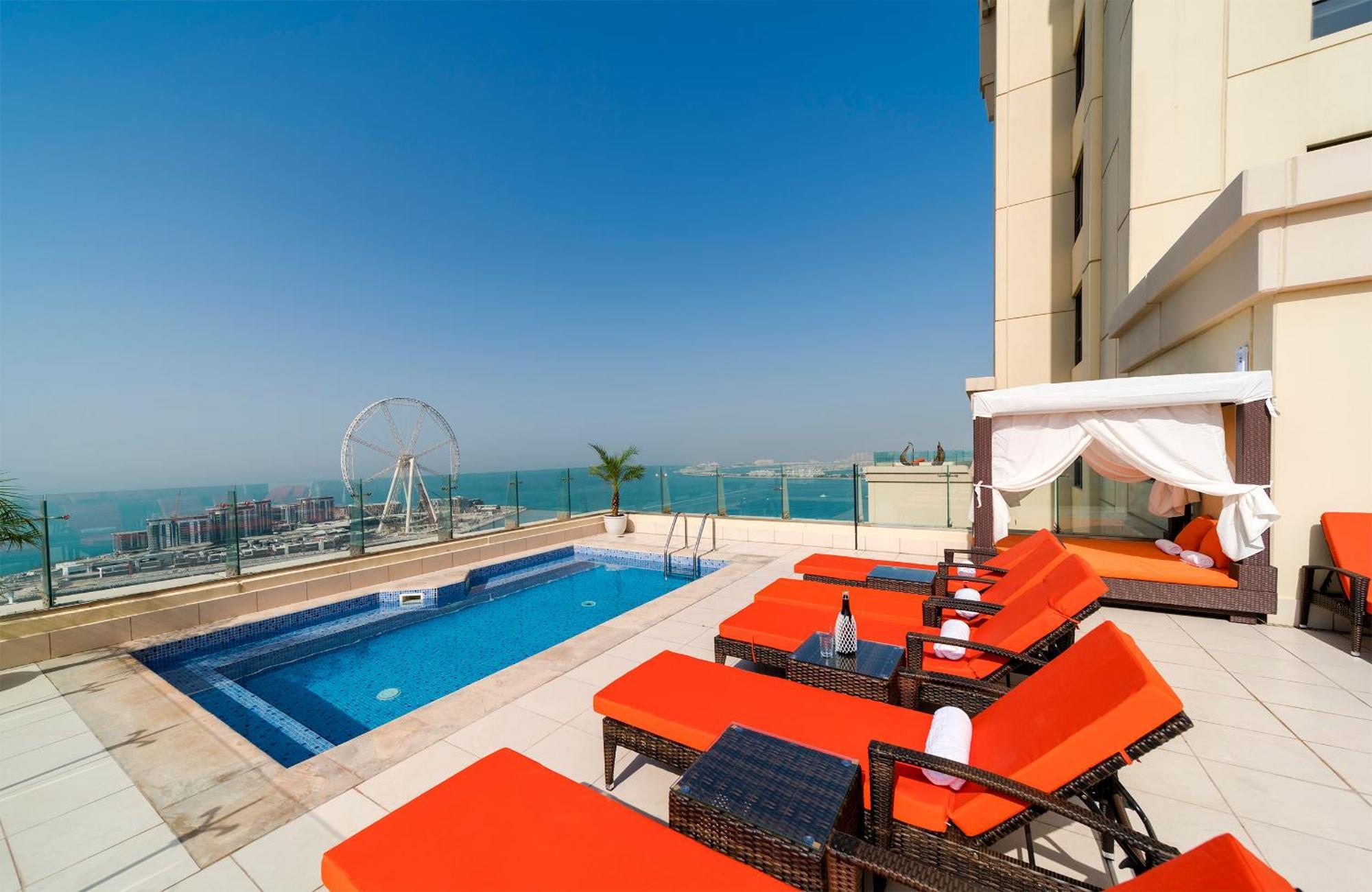 Jbr Penthouse With Terrace Pool Dubai Exterior foto